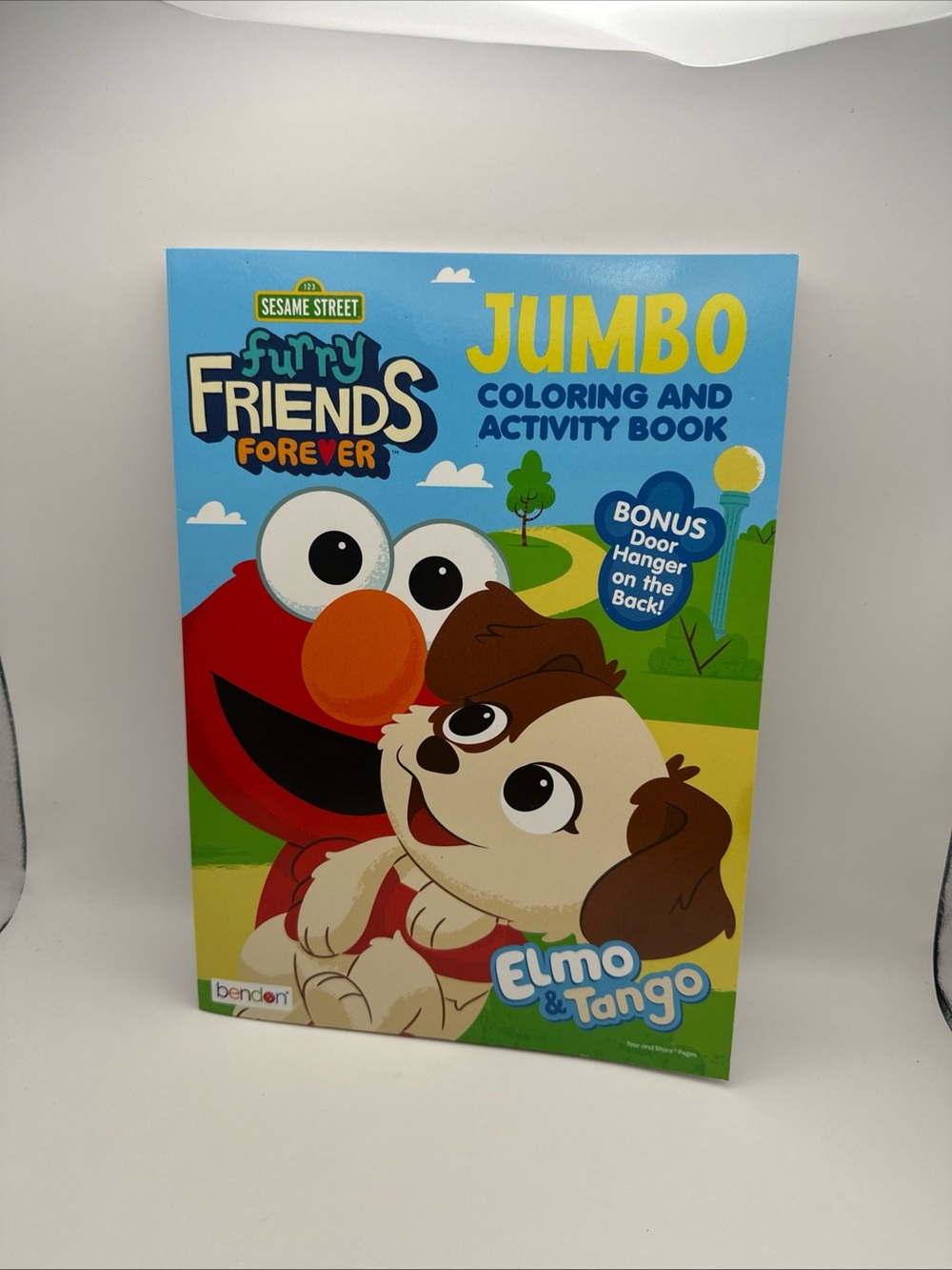 Sesame Street Furry Friends Forever Jumbo Coloring & Activity Book - Blue
